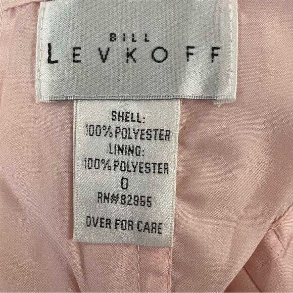 Bill Levkoff Strapless Blush Pink Strapless Formal Dress -- 0 - Picture 8 of 9